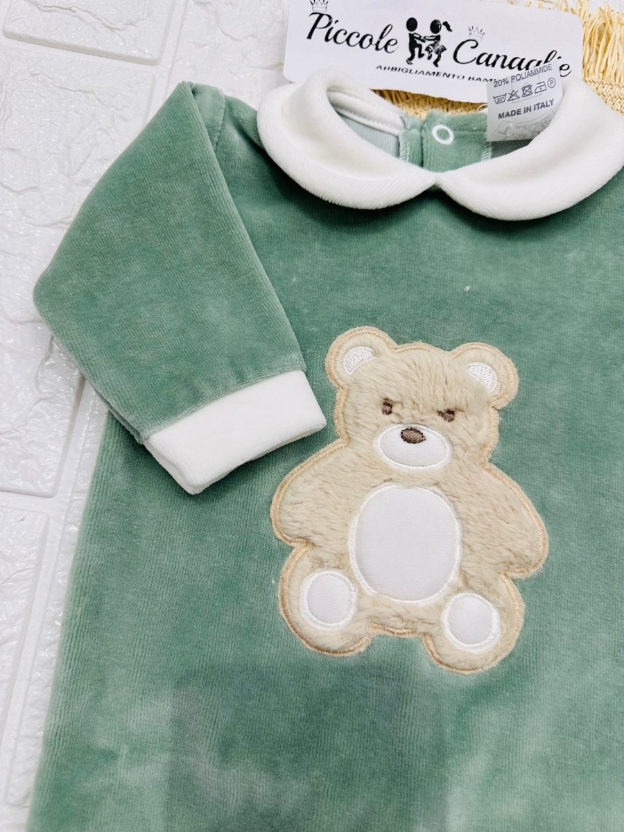 Tutina Ciniglia Orso Morbidoso Verde 30507 - Piccole Canaglie - PC29477