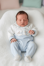 Tutina ciniglia Orso ninna nanna celeste 30403 - Piccole Canaglie - PC24510