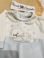 Tutina ciniglia Orso ninna nanna celeste 30403 - Piccole Canaglie - PC24510