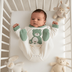 Tutina Ciniglia Orso Paperotto Morbidoso Verde 30504 - Piccole Canaglie - PC29486