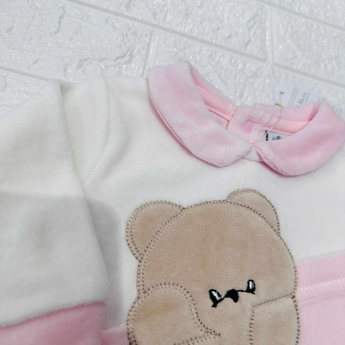 Tutina ciniglia orso Rosa ART B524F/6 - Piccole Canaglie - PC22031