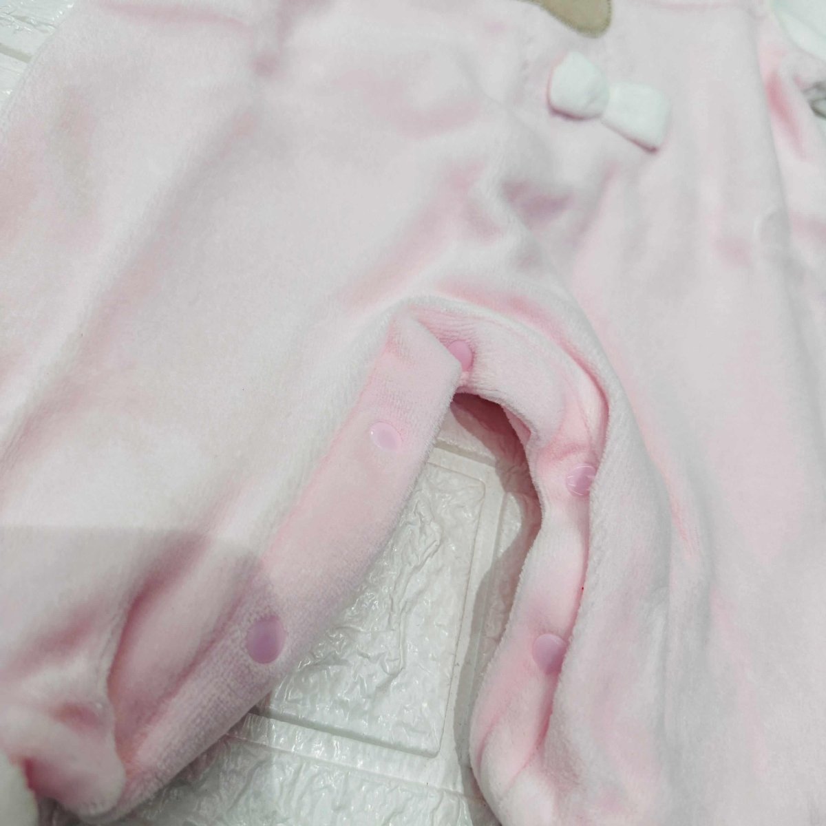 Tutina ciniglia orso Rosa ART B524F/6 - Piccole Canaglie - PC22031