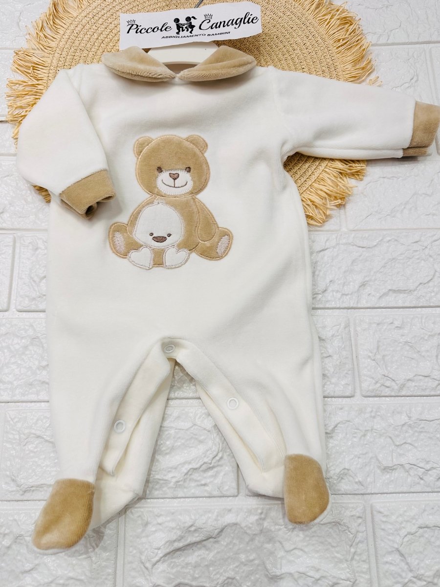 Tutina Ciniglia Orsopaperoto Beige 30504 - Piccole Canaglie - PC28583
