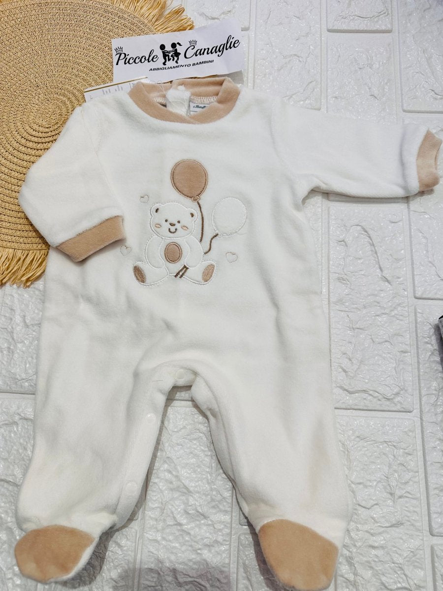 Tutina ciniglia palloncino Begie - Piccole Canaglie - PC24277