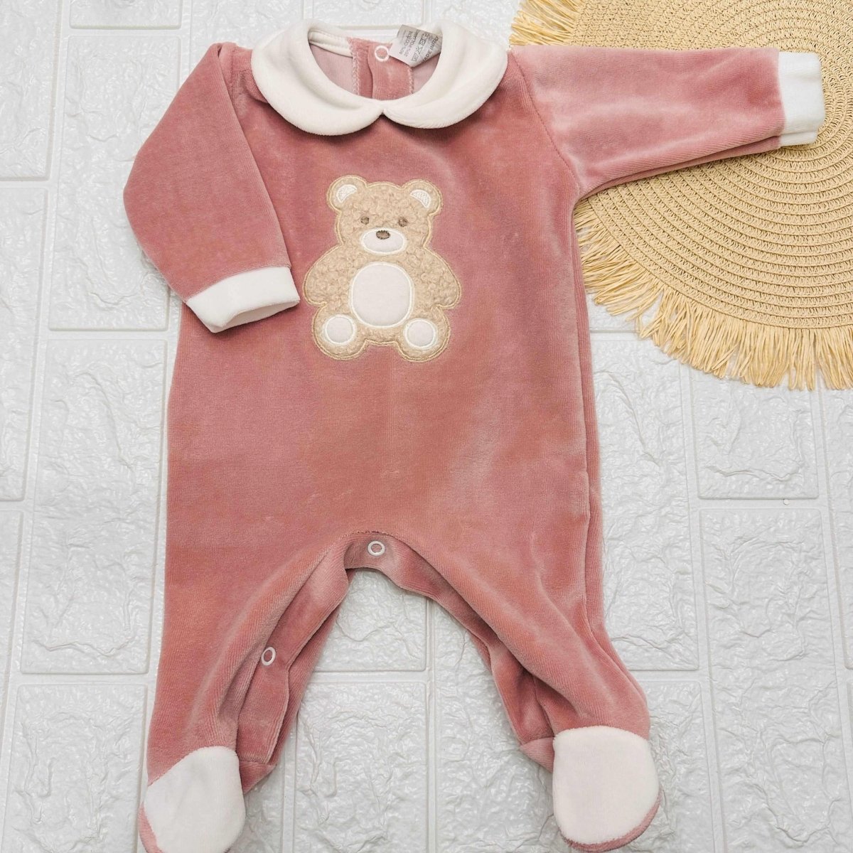 Tutina ciniglia rosa antico 30407 - Piccole Canaglie - PC22310