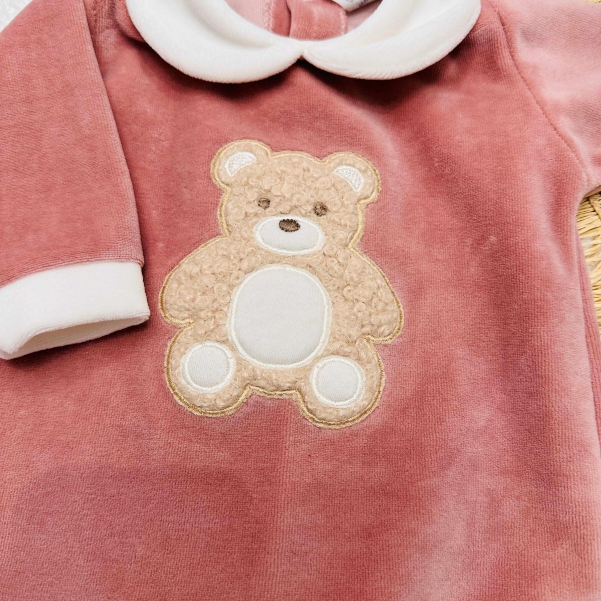 Tutina ciniglia rosa antico 30407 - Piccole Canaglie - PC22310