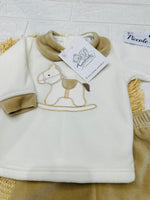 Tutina completo ciniglia cavallino beige 31512 - Piccole Canaglie - PC29593