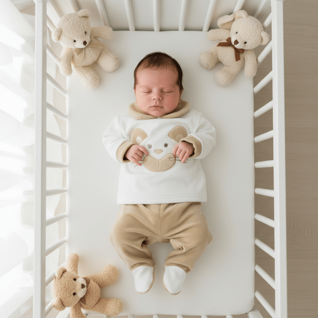Tutina Completo Ciniglia Gattino Coccoloso Beige 31515 - Piccole Canaglie - PC29780
