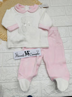 Tutina completo ciniglia Orsetta bianca B549/3F - Piccole Canaglie - PC29939