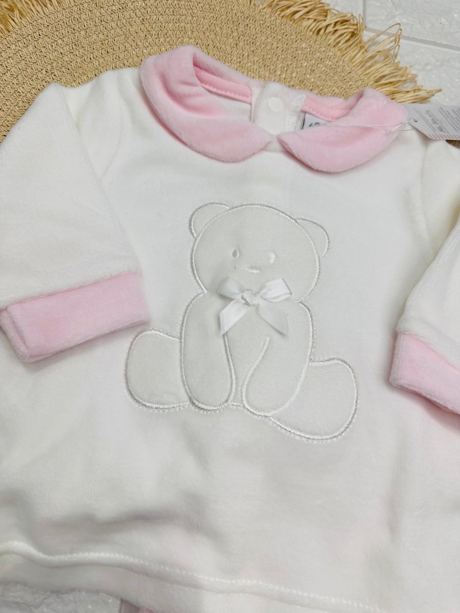 Tutina completo ciniglia Orsetta bianca B549/3F - Piccole Canaglie - PC29939