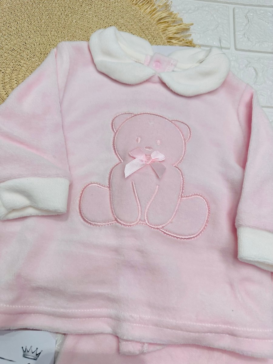 Tutina completo ciniglia Orsetta rosa B549/3F - Piccole Canaglie - PC29936