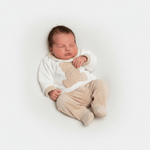 Tutina Completo Ciniglia Orsetti Beige B549/12f - Piccole Canaglie - PC29954