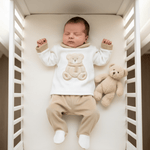 Tutina Completo Ciniglia Orsetto Tenero Beige 31502 - Piccole Canaglie - PC29771
