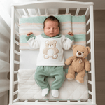 Tutina Completo Ciniglia Orso Morbidoso Verde 31507 - Piccole Canaglie - PC29498