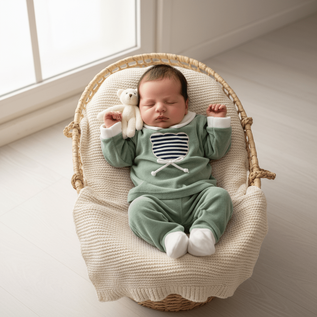 Tutina Completo Ciniglia Orso Verde Marinaretto B549/7m - Piccole Canaglie - PC29945
