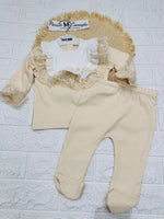 Tutina Completo Cotone Avorio 2069 Murat Baby - Piccole Canaglie - PC27578