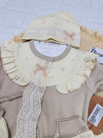 Tutina Completo Cotone Avorio 2117 - Piccole Canaglie - PC27571