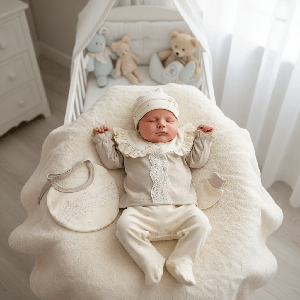 Tutina Completo Cotone Avorio 2117 - Piccole Canaglie - PC27571
