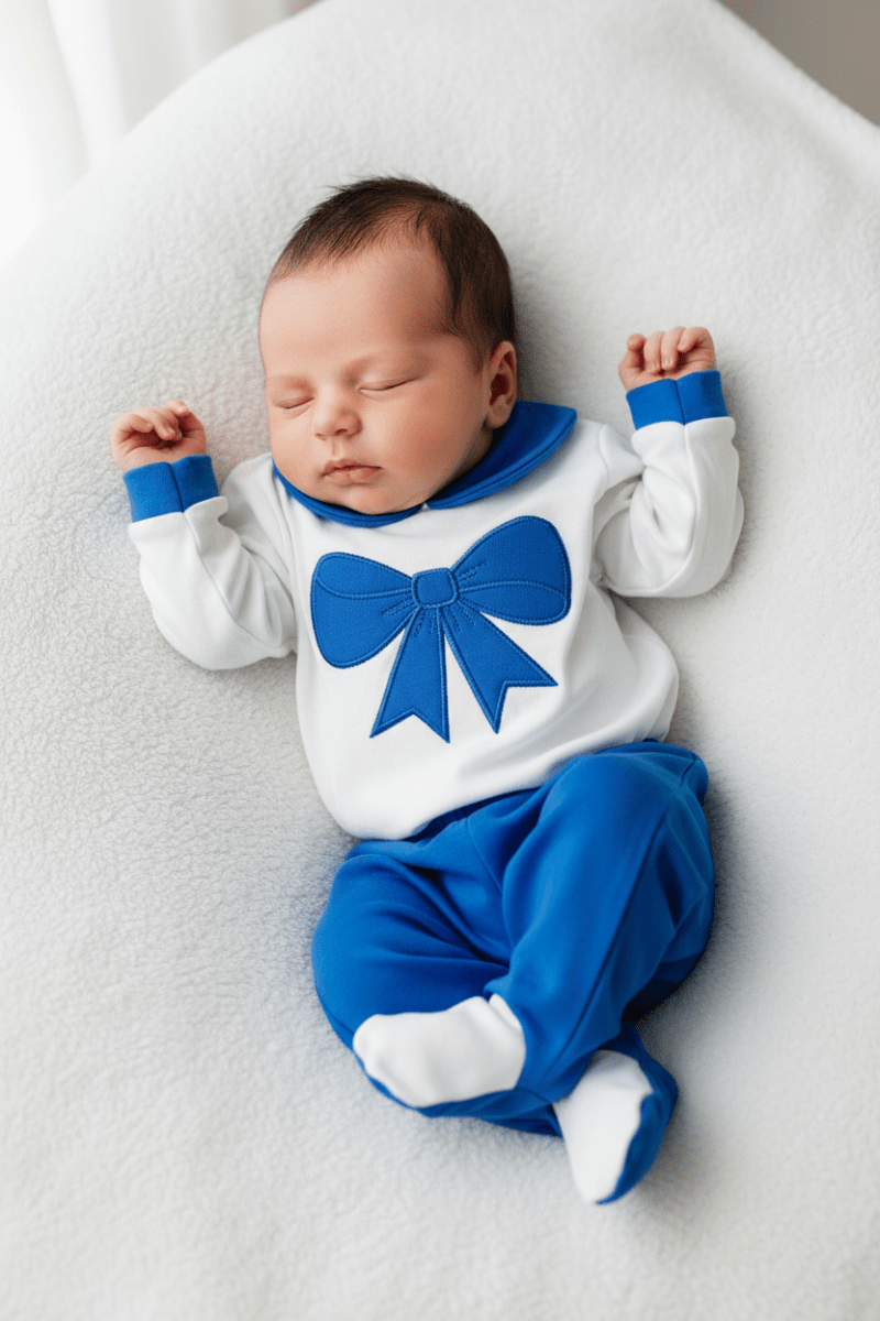 Tutina Completo Cotone Fiocco Oceano 31107 - Piccole Canaglie - PC25820