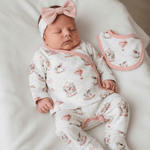 Tutina Completo Cotone Giostrina Rosa Con Accessori - Piccole Canaglie - PC26876