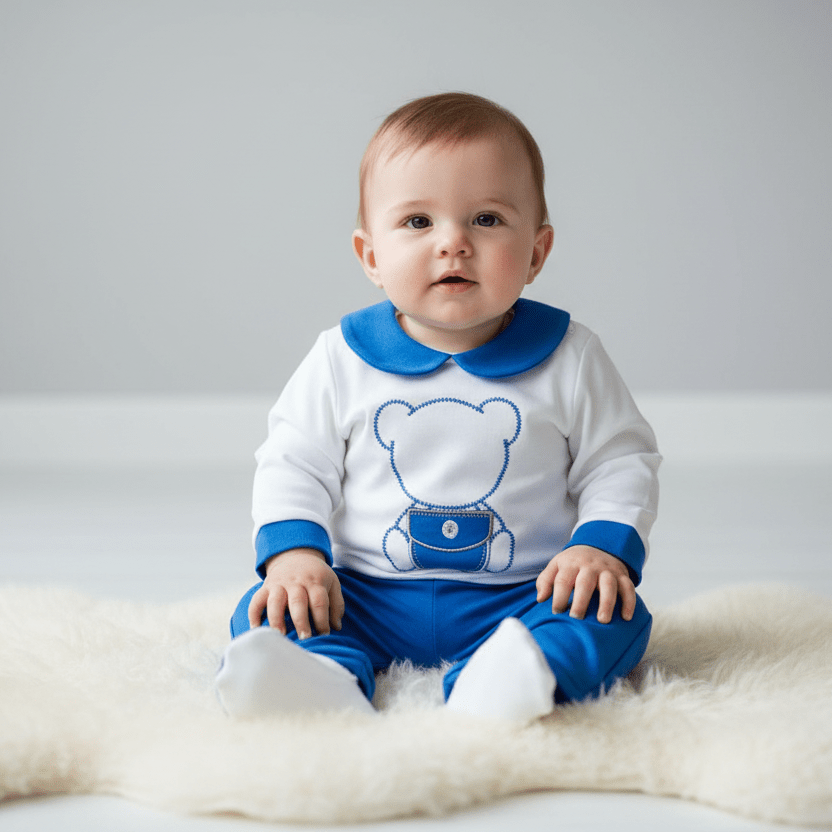 Tutina Completo Cotone Orso Bag Carta Da Zucchero 31102 - Piccole Canaglie - PC25270