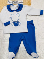 Tutina Completo Cotone Orso Bag Carta Da Zucchero 31102 - Piccole Canaglie - PC25270