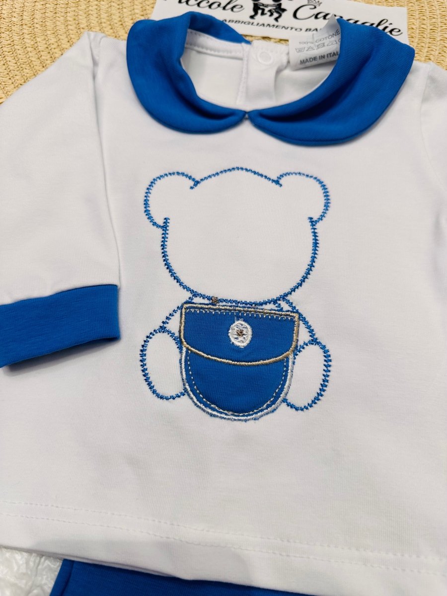 Tutina Completo Cotone Orso Bag Carta Da Zucchero 31102 - Piccole Canaglie - PC25270