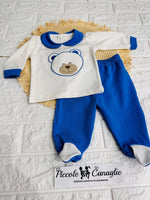 Tutina completo orso cotone 31104 - Piccole Canaglie - PC26382