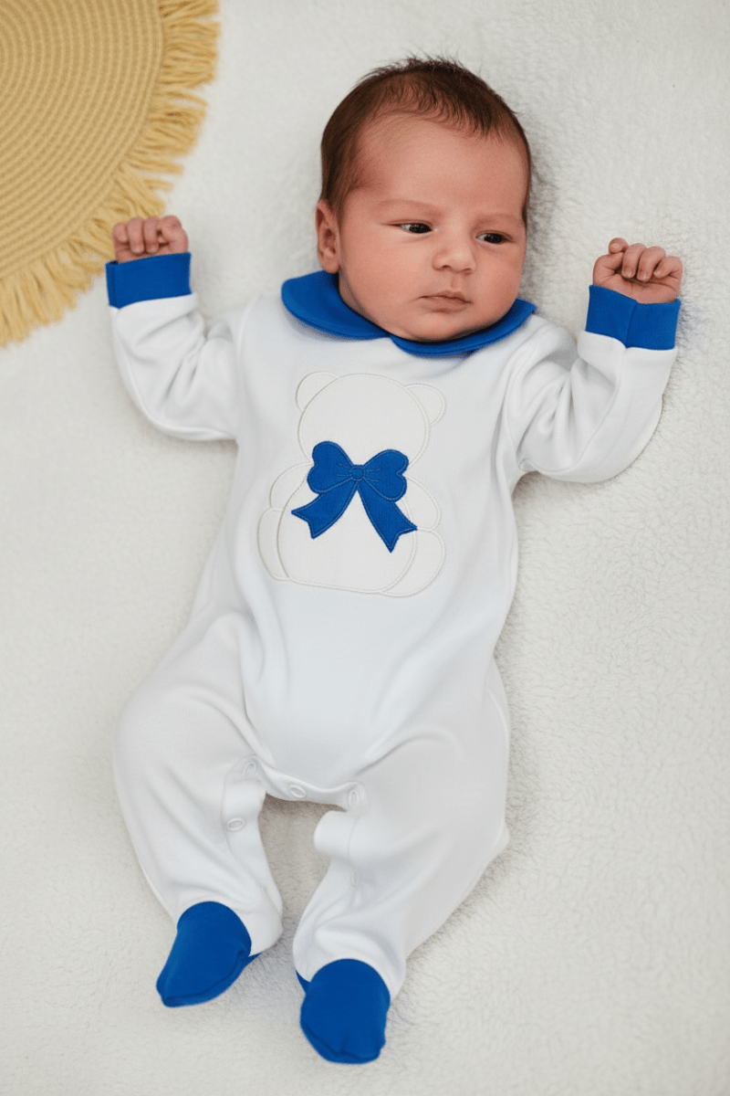 Tutina Cotone 30101 Orso Fiocco Carta Da Zucchero - Piccole Canaglie - PC24892