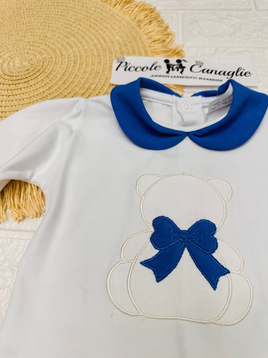 Tutina Cotone 30101 Orso Fiocco carta da zucchero - Piccole Canaglie - PC24892