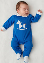 Tutina Cotone Cavallino Oceano 30108 - Piccole Canaglie - PC25004