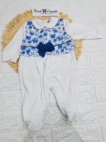 Tutina Cotone Fiorellini - Piccole Canaglie - PC28462