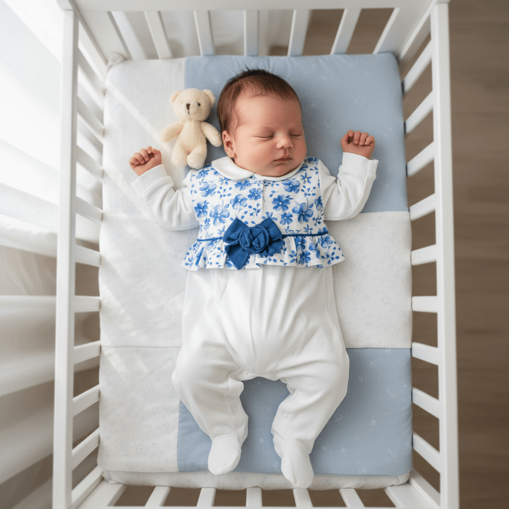 Tutina Cotone Fiorellini - Piccole Canaglie - PC28462