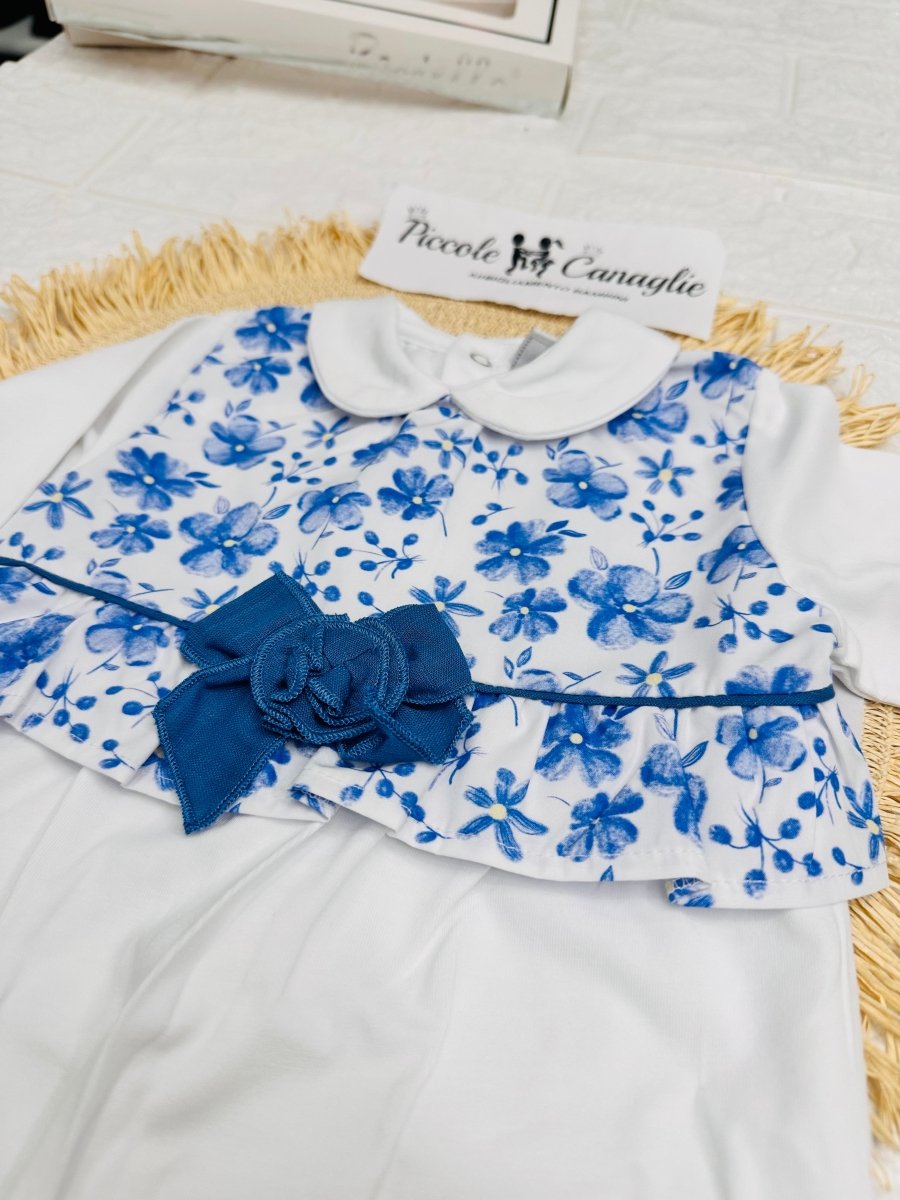 Tutina Cotone Fiorellini - Piccole Canaglie - PC28462