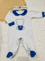 Tutina Cotone Orso Bag Carta Da Zucchero 30102 - Piccole Canaglie - PC25258