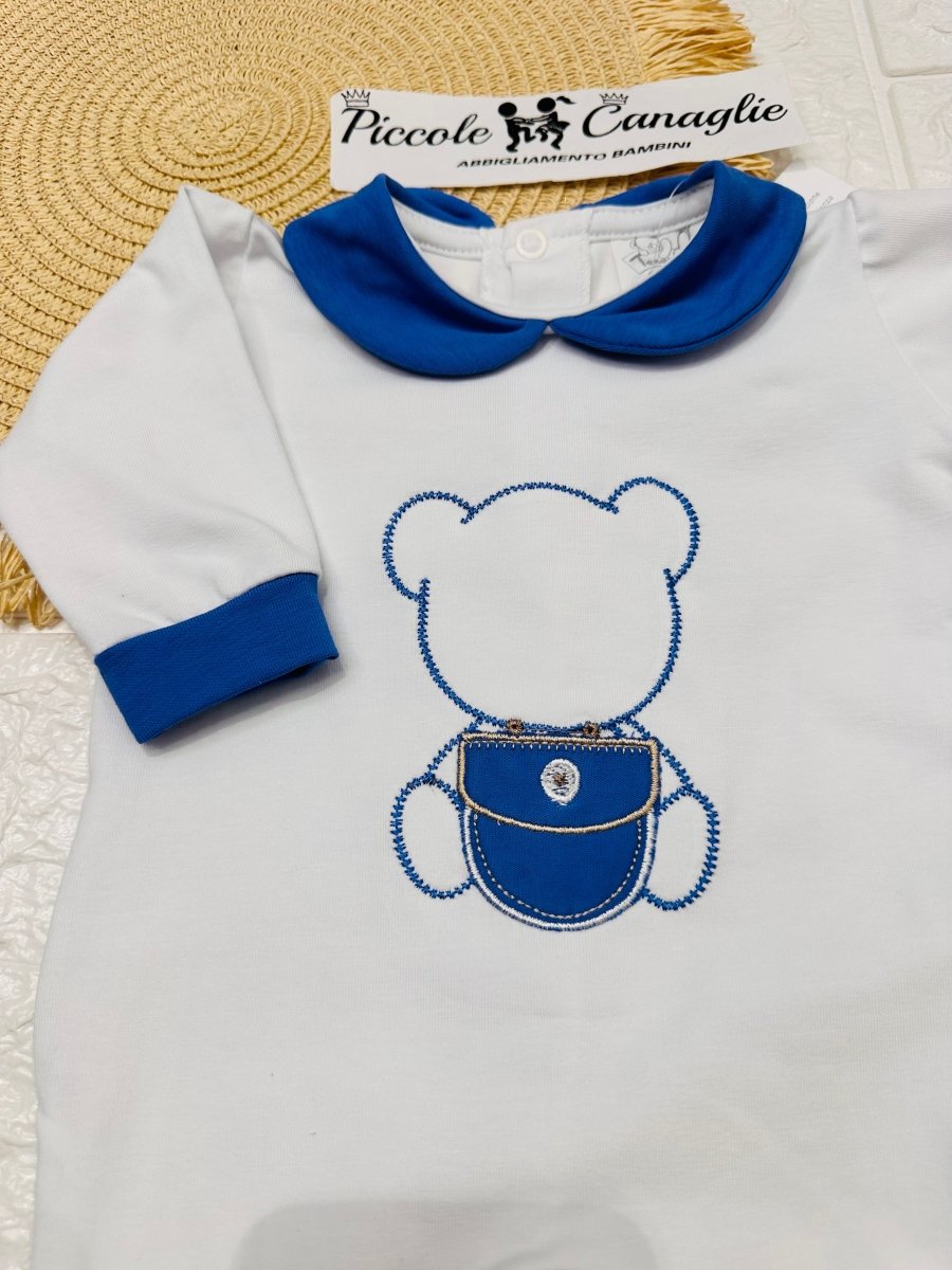 Tutina Cotone Orso Bag Carta Da Zucchero 30102 - Piccole Canaglie - PC25258