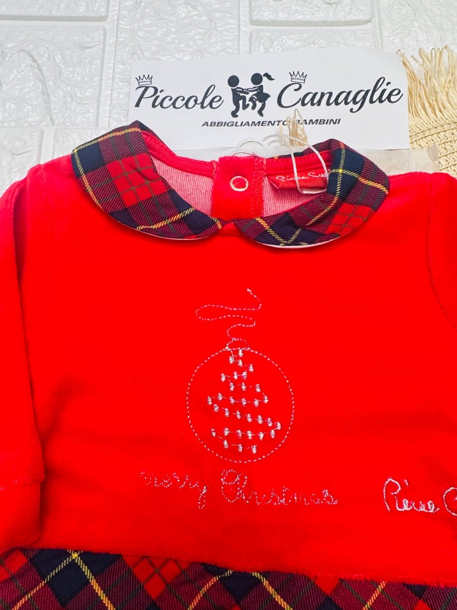 Tutina di Natale Scozzese Pierre Cardin - Piccole Canaglie - PC23310