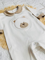 Tutina Orso Cotone 30104 Beige - Piccole Canaglie - PC26373