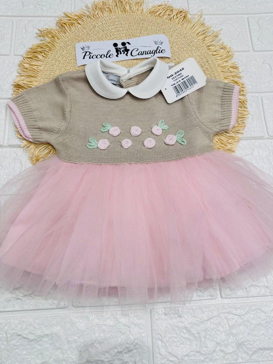 Vestina Nazareno Gabrielli tortora - Piccole Canaglie - PC29963