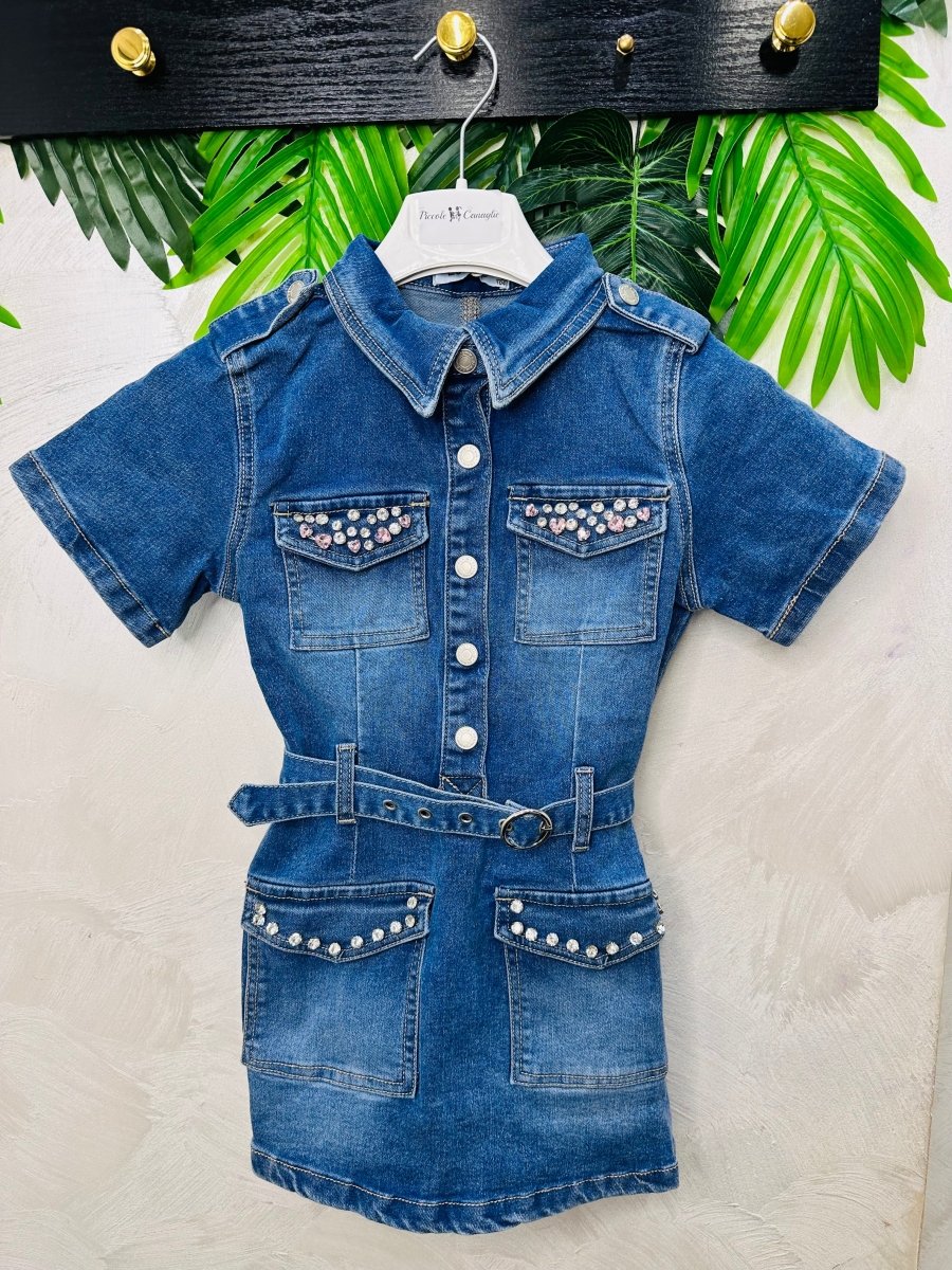 Vestitino Denim Swarosky 7937 - Piccole Canaglie - PC27123
