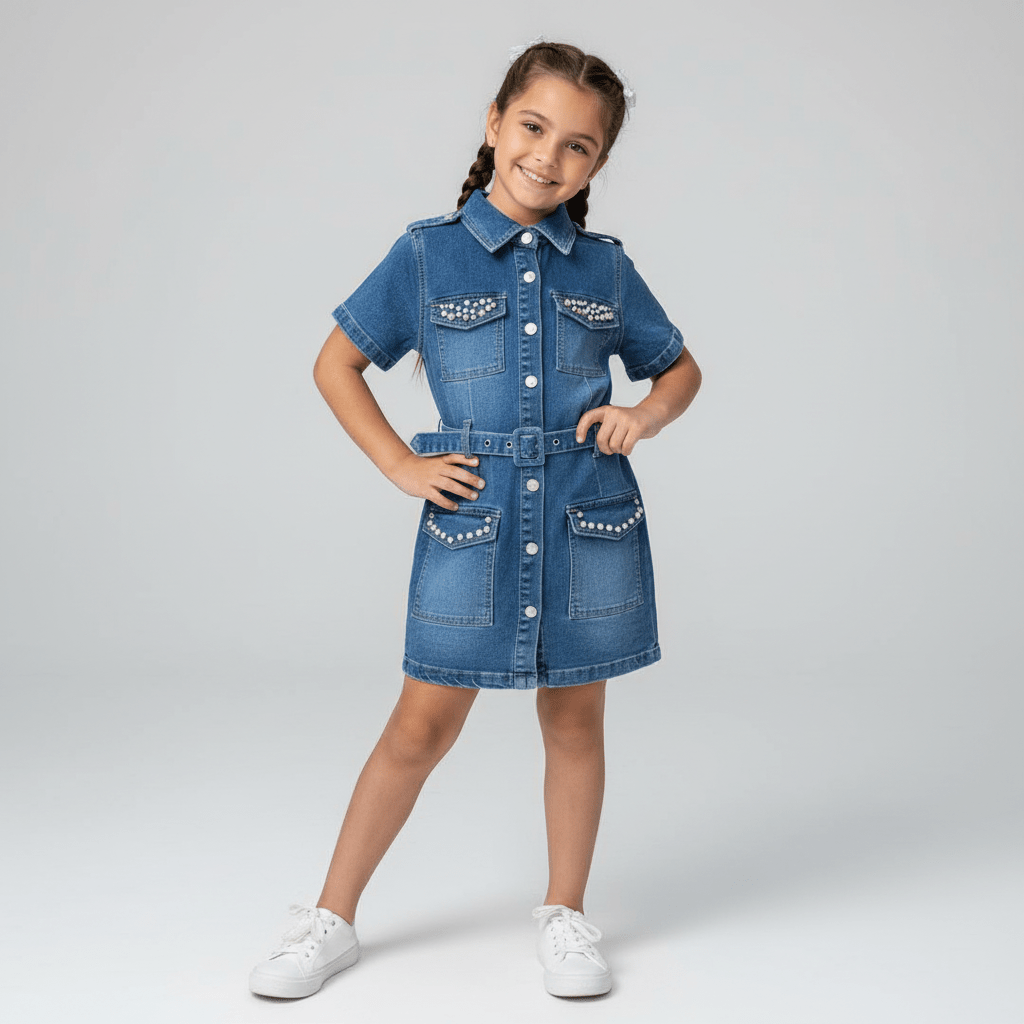 Vestitino Denim Swarosky 7937 - Piccole Canaglie - PC27123