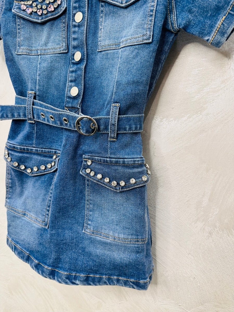 Vestitino Denim Swarosky 7937 - Piccole Canaglie - PC27123