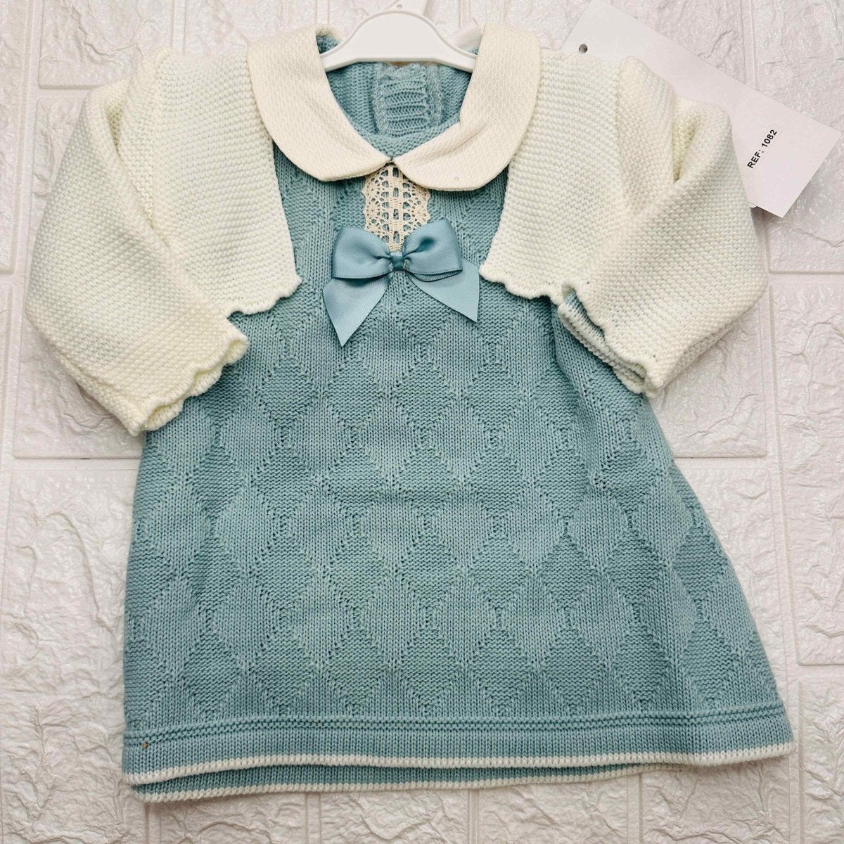 Vestitino e scaldacuore verde - Piccole Canaglie - PC20888