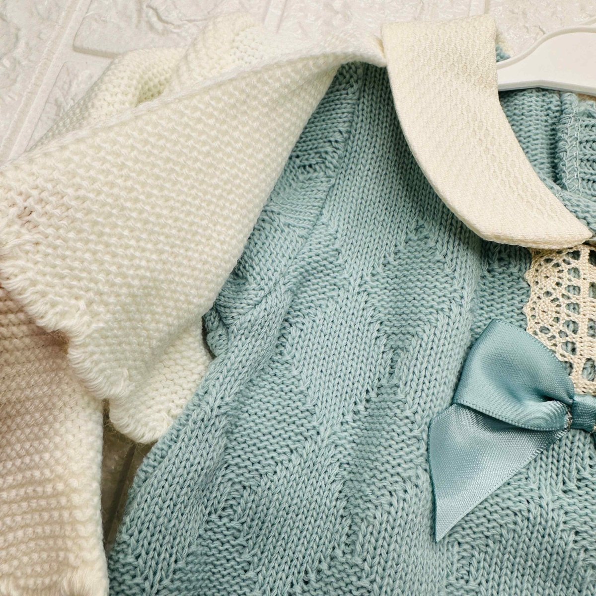 Vestitino e scaldacuore verde - Piccole Canaglie - PC20888