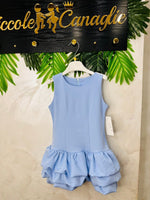 Vestitino Emily Celeste - Piccole Canaglie - PC26270