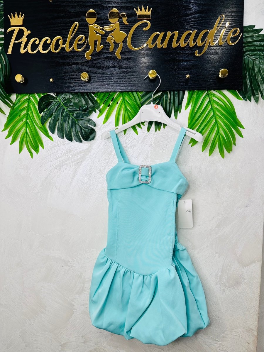Vestitino Palloncino Acquamarinastyle Elisabeth - Piccole Canaglie - PC28524