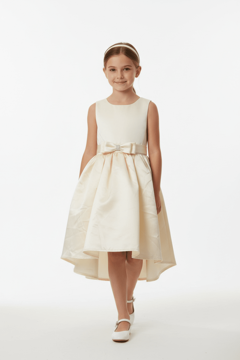 Vestito Champagne - Piccole Canaglie - PC25157