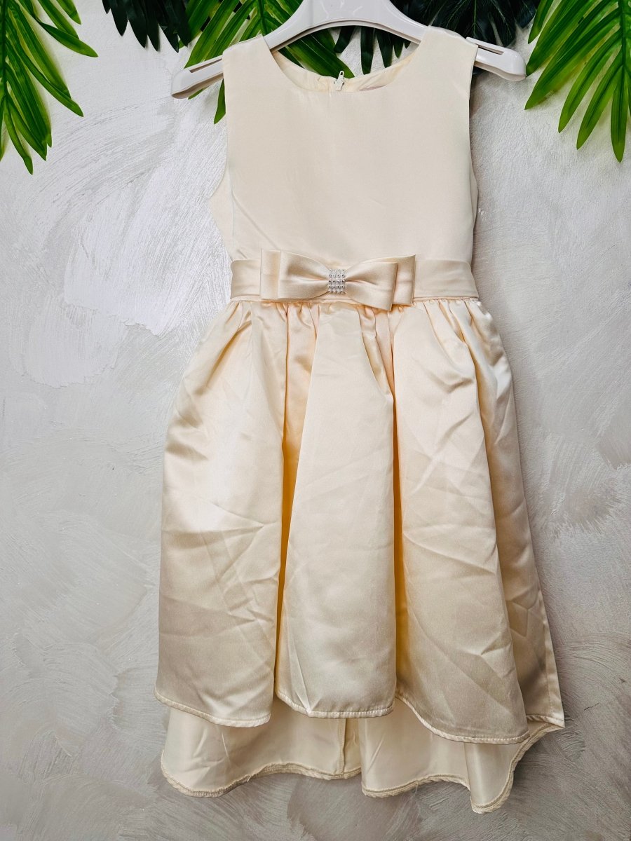 Vestito Champagne - Piccole Canaglie - PC25157