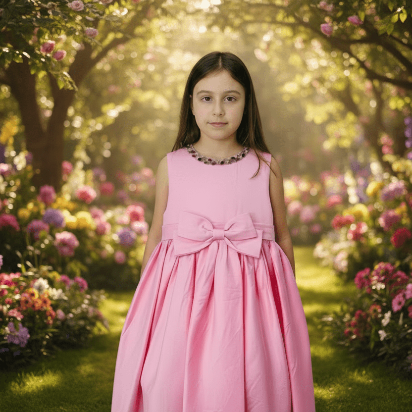 Vestito Fiocco Fuxian - Piccole Canaglie - PC25164