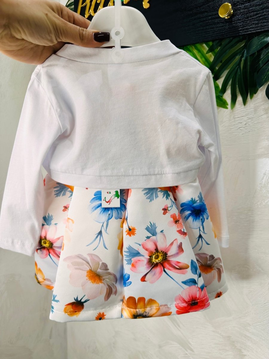 Vestito Fiori - Piccole Canaglie - PC25148